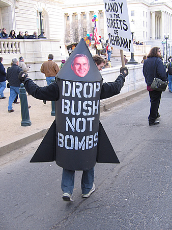 Drop Bush, Not Bombs