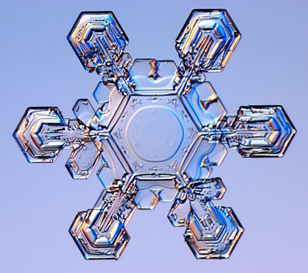 Snow crystal from Ken Libbrecht’s website