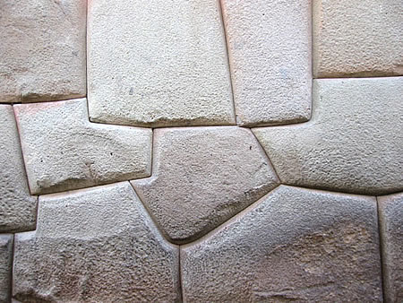 Inca stonework in Cuzco (Qosqo), Peru